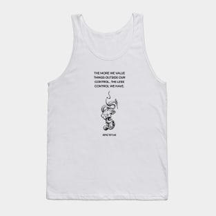 Epictetus Quote Tank Top